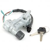 BHM7107 Mini steering lock & ignition switch assembly with 4 pin wiring plug for all models 1976 to 1996