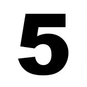 Race Numbers - 11'' - 5