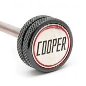 Classic Mini Cooper Knurled and Badged Dipstick - Black