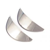 Mini Headlight Peaks in stainless steel