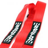 Securon 3 Point Harness - Bolt-in - Red 