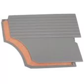 Mini Interior Rear Quarter Panels Black