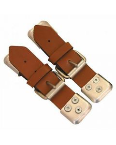 Classic Mini Leather Bonnet Straps - Tan (Pair)