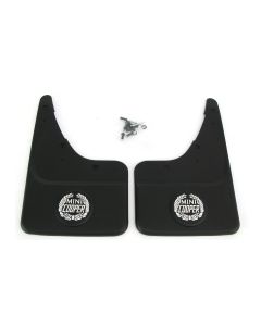 Genuine Rear Mini Cooper Mudflaps pair 