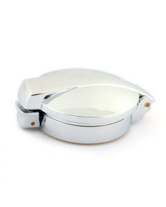 MONMPF2 Mini Monza style chrome petrol cap complete with filler neck adaptor