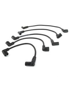 Black - 7mm Silicone Spark Plug Lead Set 81-96