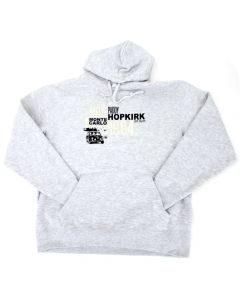 Paddy Hopkirk Monte Carlo Celebration Hoody in Heather Grey