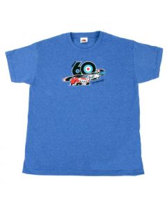 Mini Sport's Limited Edition 3 Minis T Shirt in Heather Royal Blue