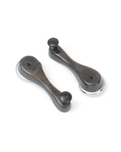 Charcoal Window Winder Handles pair 