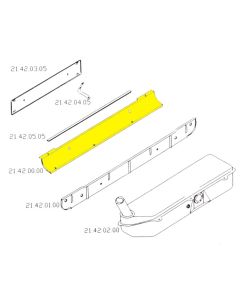 MCR21.42.00.00 Rear Valance Centre - Mini Van/Traveller