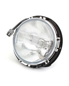 S6042 Mini 7" Quadoptic Headlight Assembly (RHD) with Rim