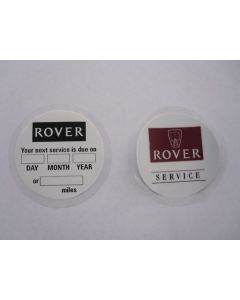 Mini Rover Service Sticker