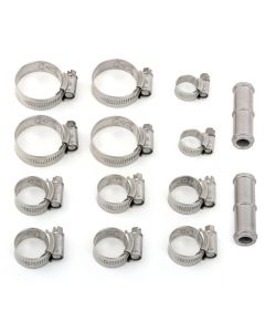 MPi Coolant Hose Connectors & Hose Clips Set