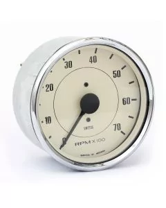 Smiths Mini Tachometer 7000 Rpm - Magnolia/Chrome