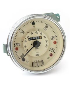 Smiths Classic Mini Speedo - 130mph - Magnolia face 