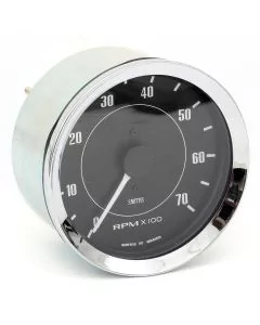 Smiths Tacho - 7000 rpm - Black with Chrome ring 