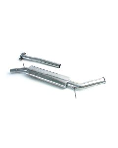 Fletcher Polished 2.5'' Side Exit Stainless Exhaust - inc CAT Link Pipe 