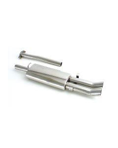 Fletcher Polished 2.5'' DTM Stainless Exhaust - inc CAT Link Pipe 