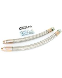 Oil Cooler Moquip Stainless Braided Hoses - 1275/Cooper S 
