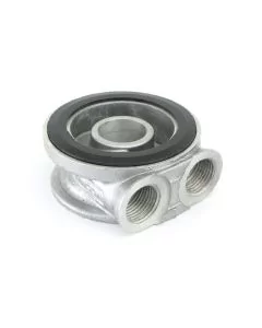 Remote Oil Filter Head - Sandwich Plate - 13/16 UNF - 1997-01 