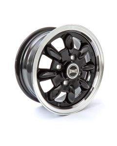 5 x 12" Ultralite wheel in Black for Classic Mini