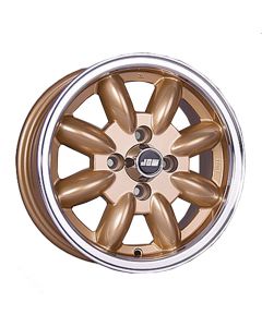 5.5 x 13 Minilight Wheel - Gold/Polished Rim