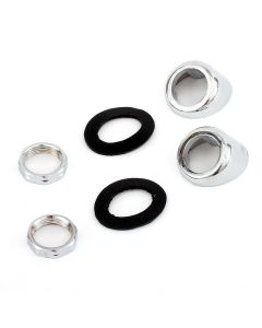 Wiper Wheel Box Bezel Kit - Chrome