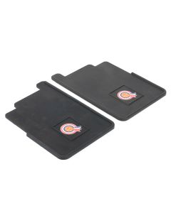 Mini Works type rear mudflaps with BMC logo