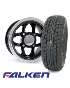 5" x 10" Mamba Alloys in Black - Falken FK07E Package