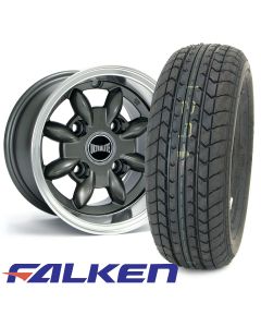 6" x 10" anthracite Ultralite alloy wheel and Falken FK07-E tyre package