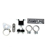 FKT05A Heavy duty fitting kit for Maniflow 2" bore single or twin box, side exit exhaust systems.