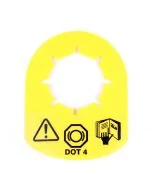 Dot 4 Brake Master Cylinder Tag for Classic Mini