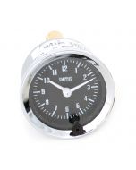 SMICA1100-01C Smiths Classic 12 hour analogue clock, 52mm gauge with magnolia face and chrome bezel.