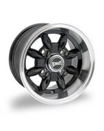 6 x 10" Ultralite Mini Deep Dish Wheel - Black (Wheels)