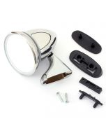 Adjustable Bullet Mirror - Chrome - LH 