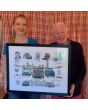 John Cooper and ArtbyBex with Mini 60 Legendary Anniversary Print