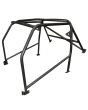 Custom Cages Mini Six Point Bolt-In Mini Roll Cage - Black
