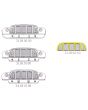 Mini Commercial Front Panel assembly options - Mini Van and Mini Pick-up models Mk1-4