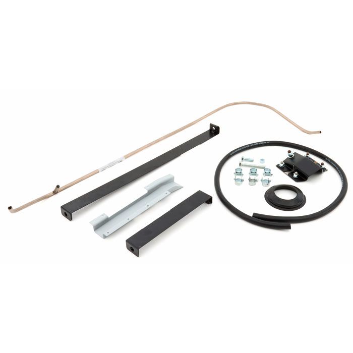 Right Hand Steel Fuel Tank Fitting Kit