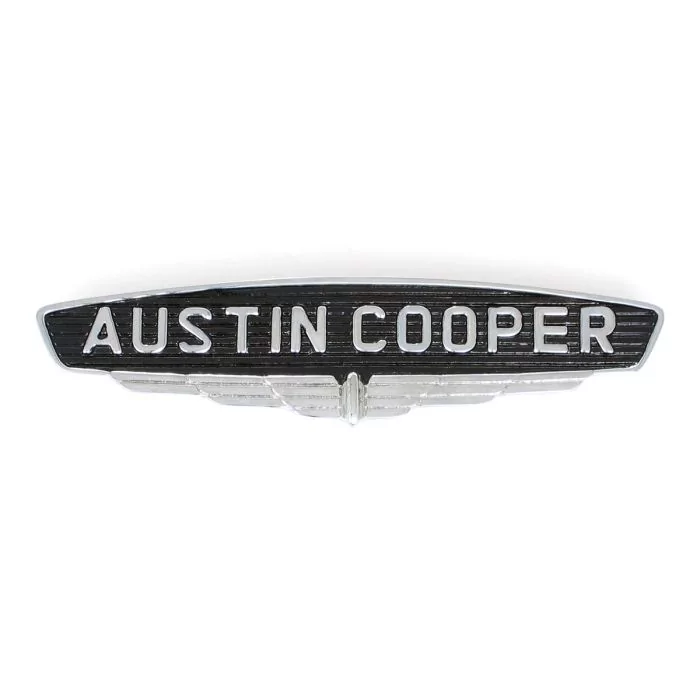 Reproduction Austin Cooper Mk1 bonnet badge