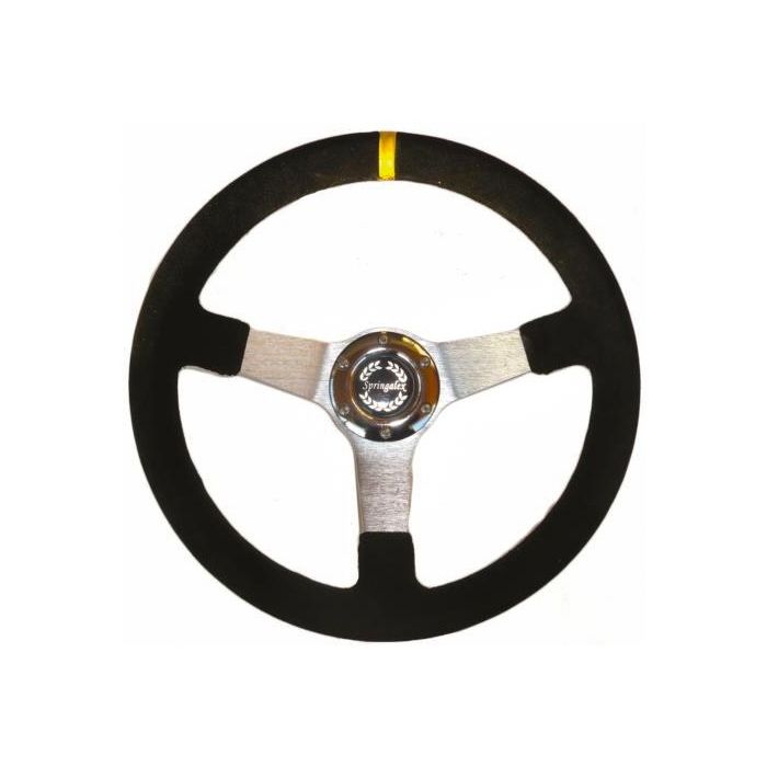 Rally Steering Wheel - 340mm Alcantara