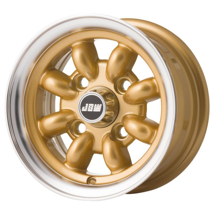 5 x 10 Minilight Wheel - Gold Polished Rim