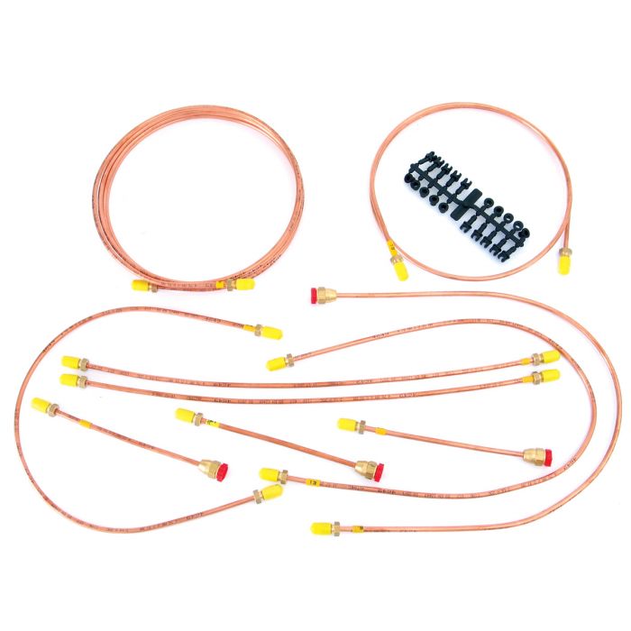 RHD Brake pipe set - Mini Mk1 & Cooper S