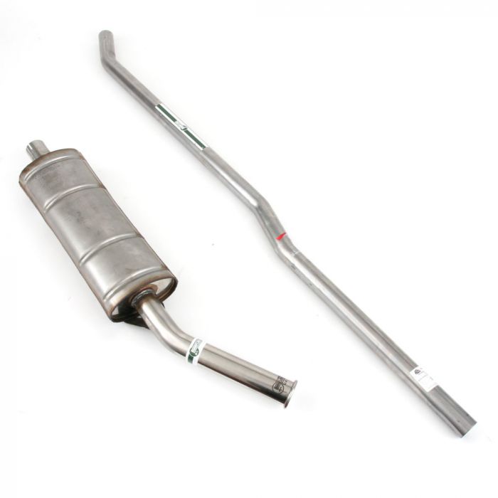 Maniflow Side Exit Stainless Exhaust - 1.75'' Single Box 