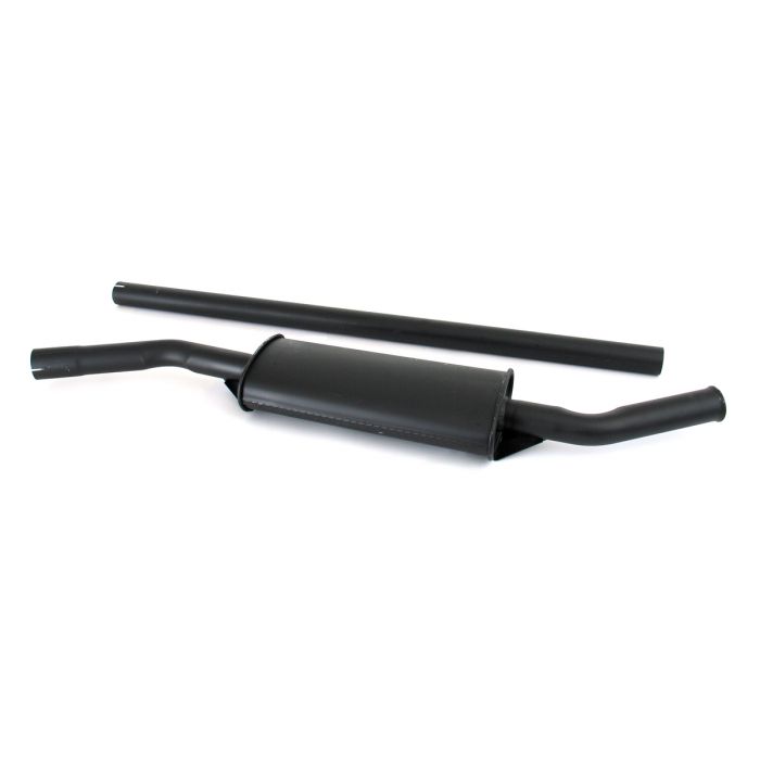 Sportex Rally Side Exit Single Silencer Exhaust System 