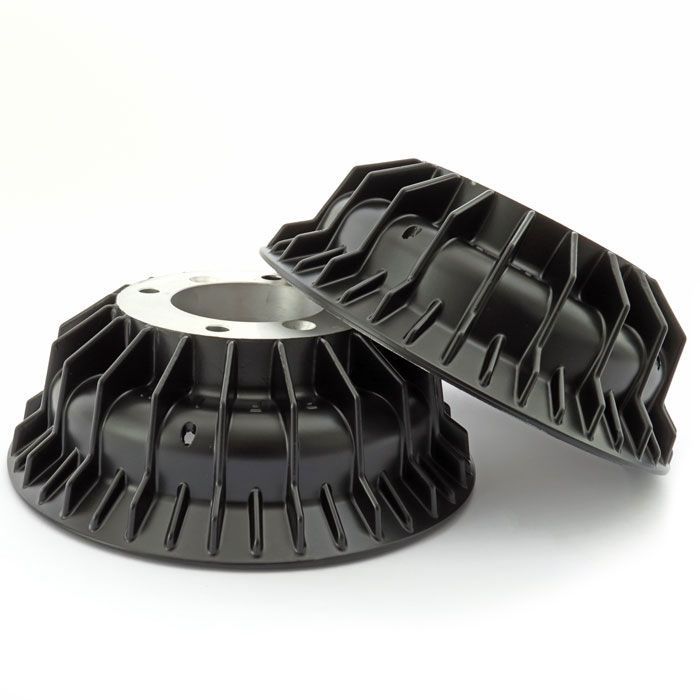 Mini Sport Superfins Mini alloy brake drums Black Edition - for classic Mini