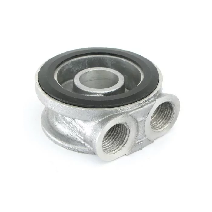 Remote Oil Filter Head - Sandwich Plate - 13/16 UNF - 1997-01