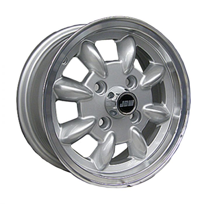 5 x 12 Minilight Wheel - Silver/Polished Rim