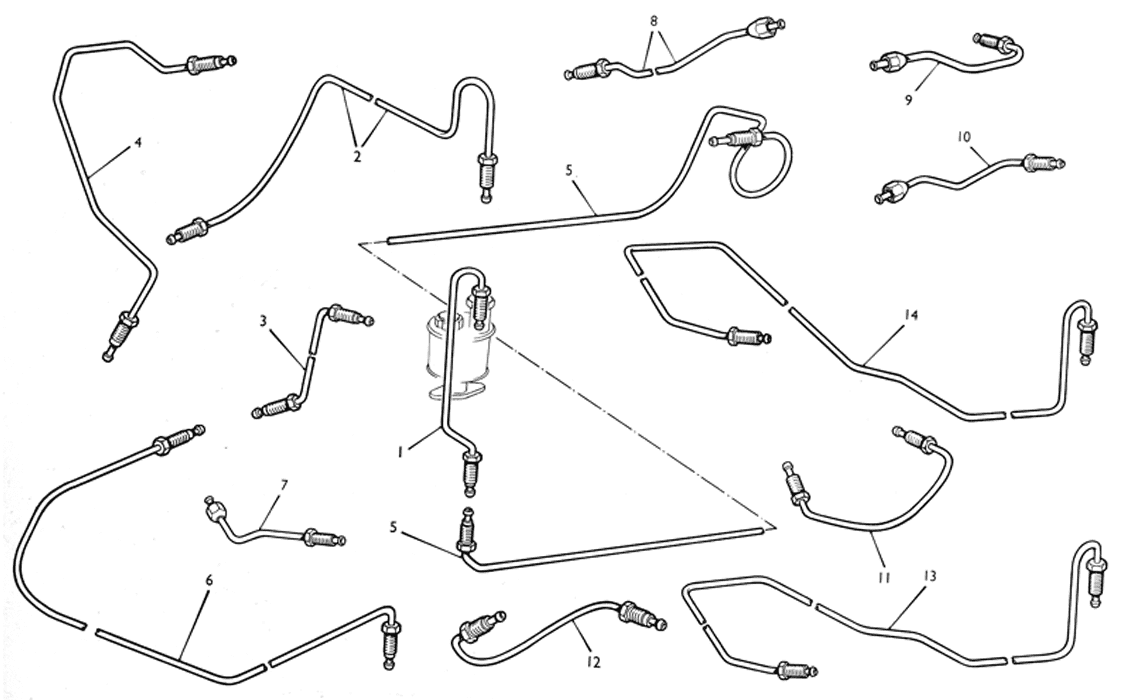 Selector Brake Pipes Mini Sport
