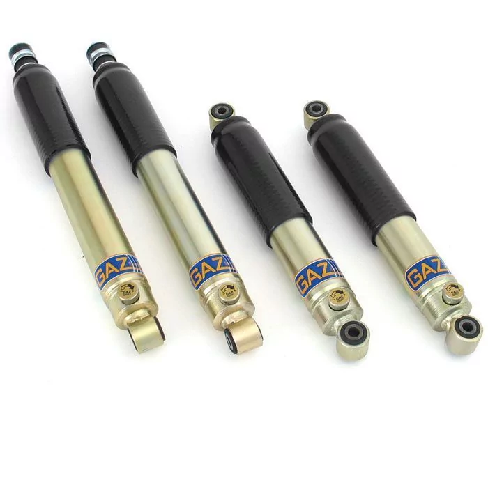 Gaz adjustable Mini shock absorbers lowered set 4